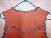  A picture of the back yoke of one of these vests. 
