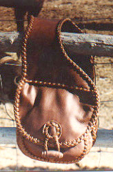 leather saddlebags