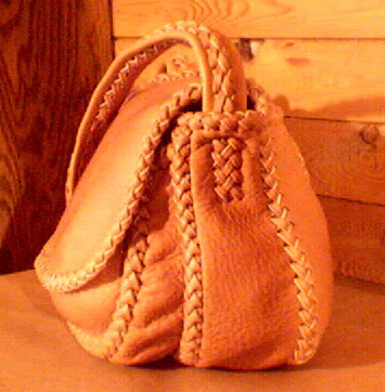 handmade leather purses custom and braided leather purses 355x362